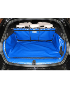 ANGEBOT -BMW 1er ab 2024 - Geteilter Rücksitz mit 40/2-/40 Konfiguration - Kein Bodeneinsatz - Prüfen Sie unbedingt die Leitdokumente auf der Hauptproduktseite zur Kompatibilität - Stoßstangenschutz - Hatchbed Matte - Farbe Grau