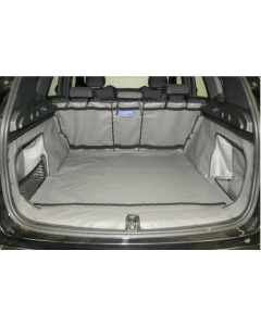 ANGEBOT - BMW X1 ab 2022 (inkl. BMW iX1) - Standard Kofferraumschutz - Stoßstangenschutz - Prüfen Sie hierzu die Dokumente auf der Hauptproduktseite - Farbe Schwarz- Gummimatte